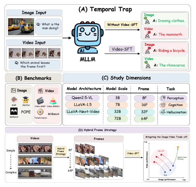 Figure 1: Overview of the temporal trap and our study.