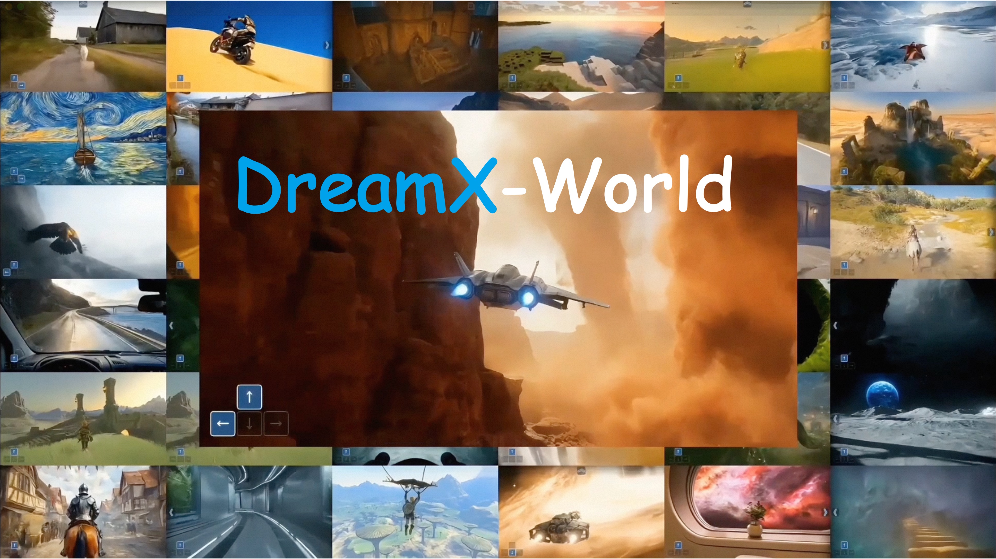 Figure 1: DreamX-World 1.0 티저