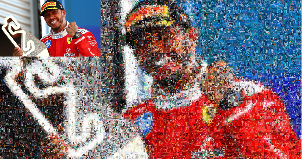Figure 3: 고해상도 Photomosaic 생성 예시
