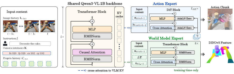Figure 4: EgoSteer VLA 모델 구조