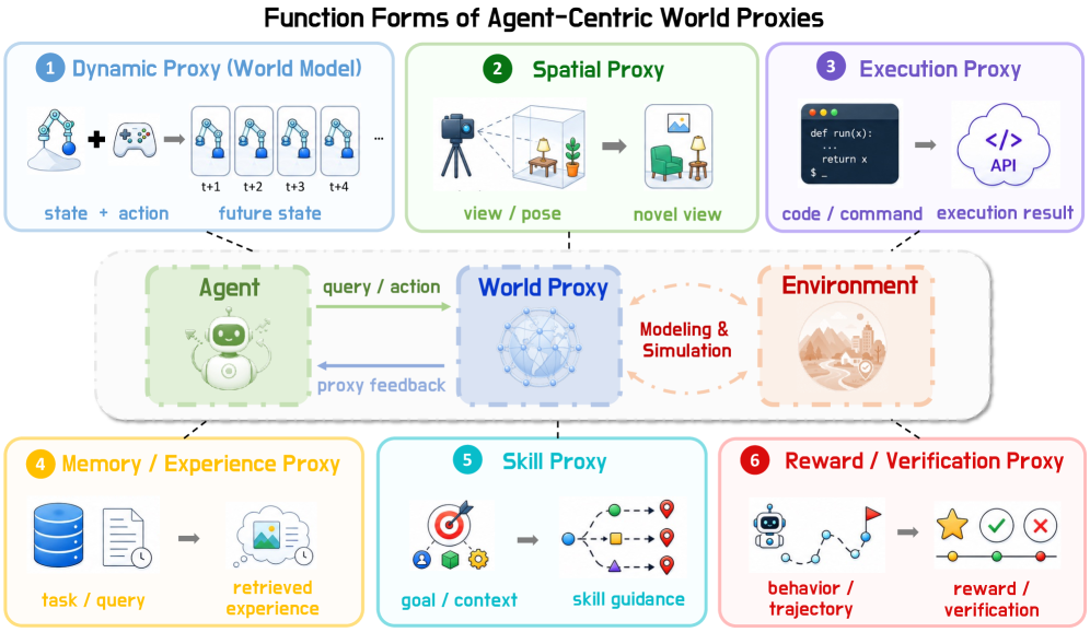 Figure 10: 6가지 기능적 World Proxy 형태