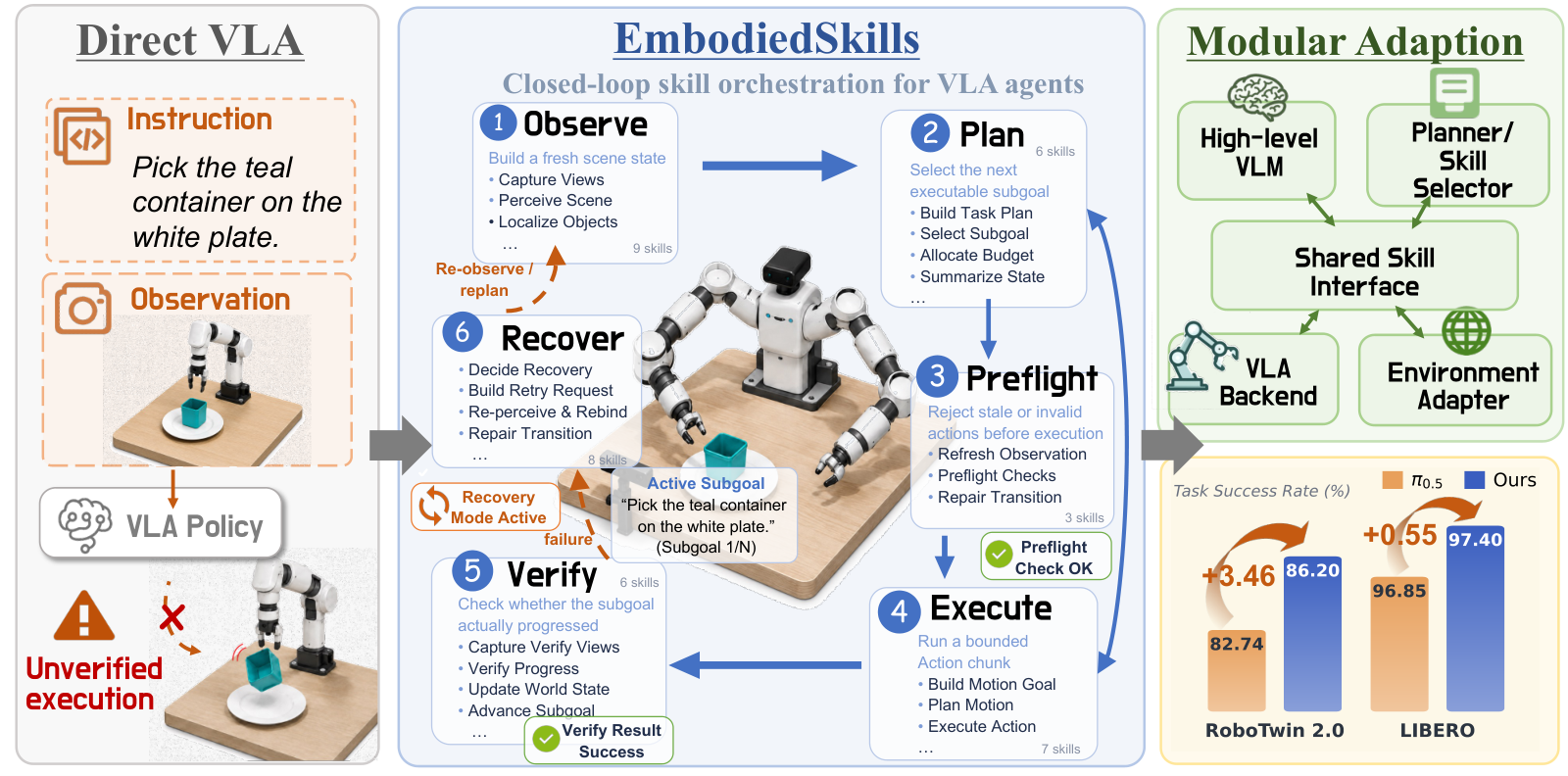 Figure 1: EmbodiedSkills 개요
