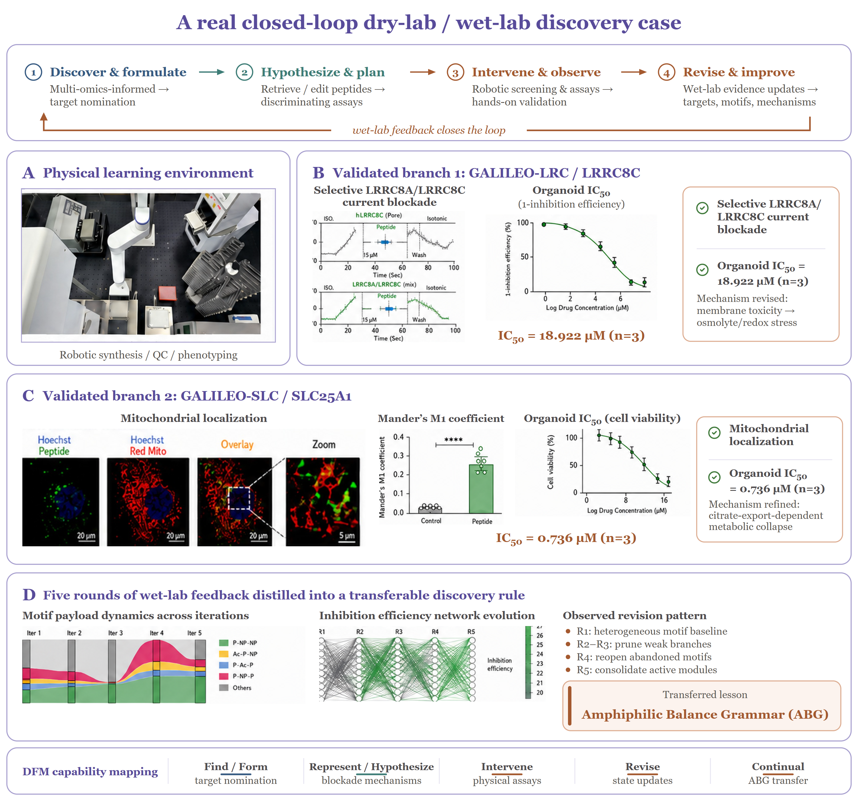 Figure 5: GALILEO Dry-Lab/Wet-Lab 발견 루프