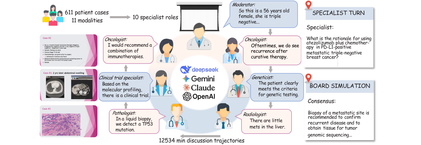 Figure 1: OpenTumorBoard 개요